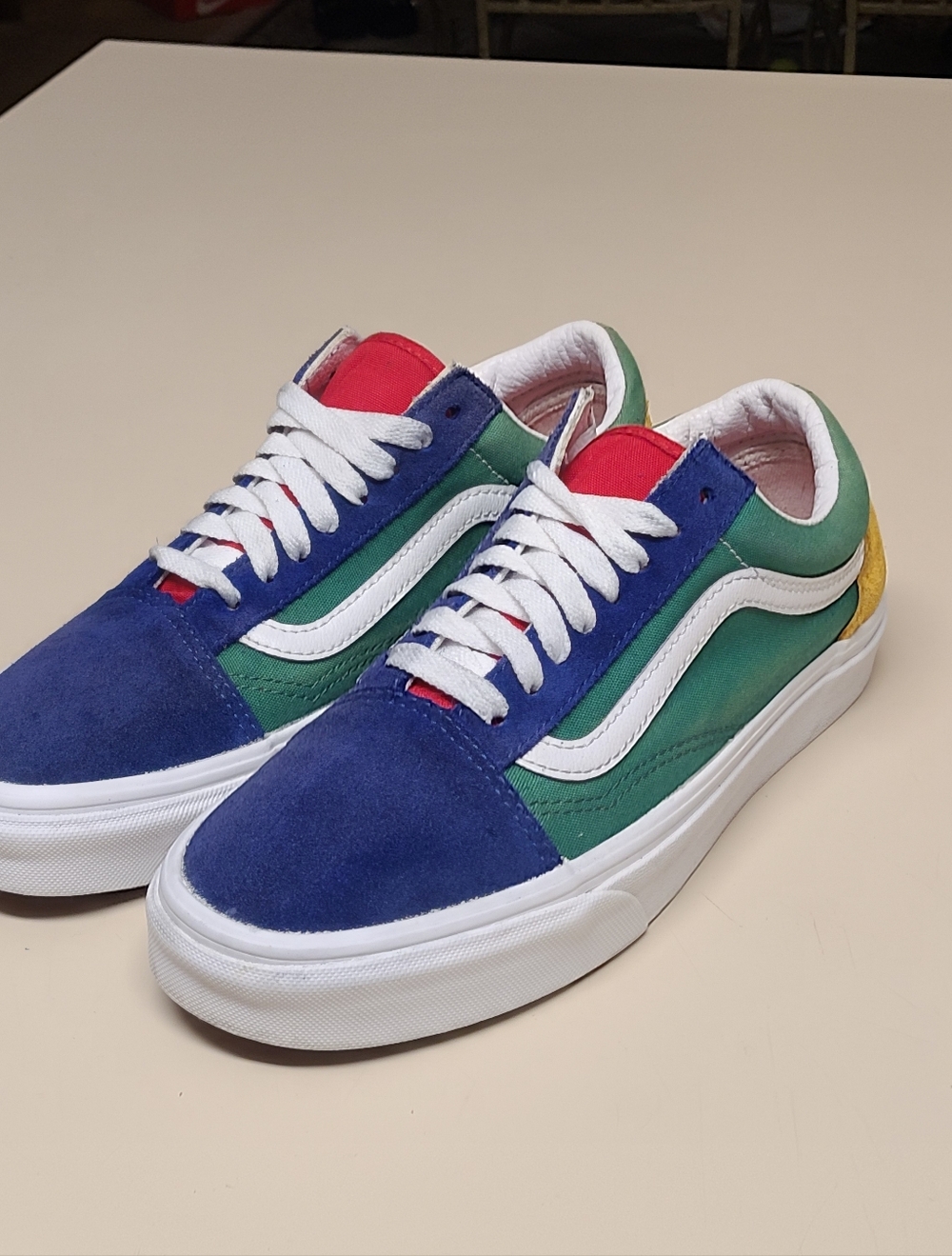 Vans Old Skool Yacht Club casual low top skateboard sneakers size 8 1/2